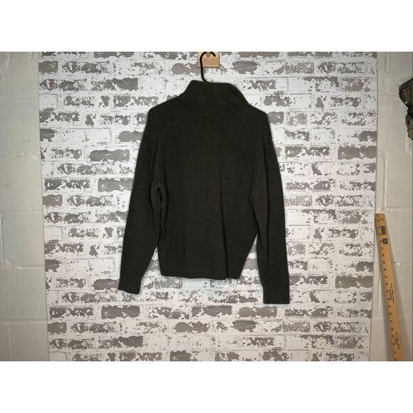 Abercrombie & Fitch | women dark green 1/4 zip pullover - Picture 10 of 10